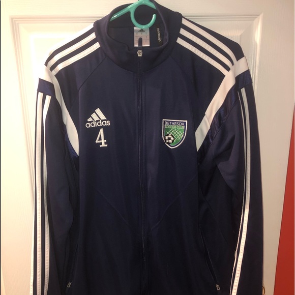 adidas Jackets & Blazers - Navy Blue Adidas Zip Up adidas Jackets & Blazers - Navy Blue Adidas Zip Up